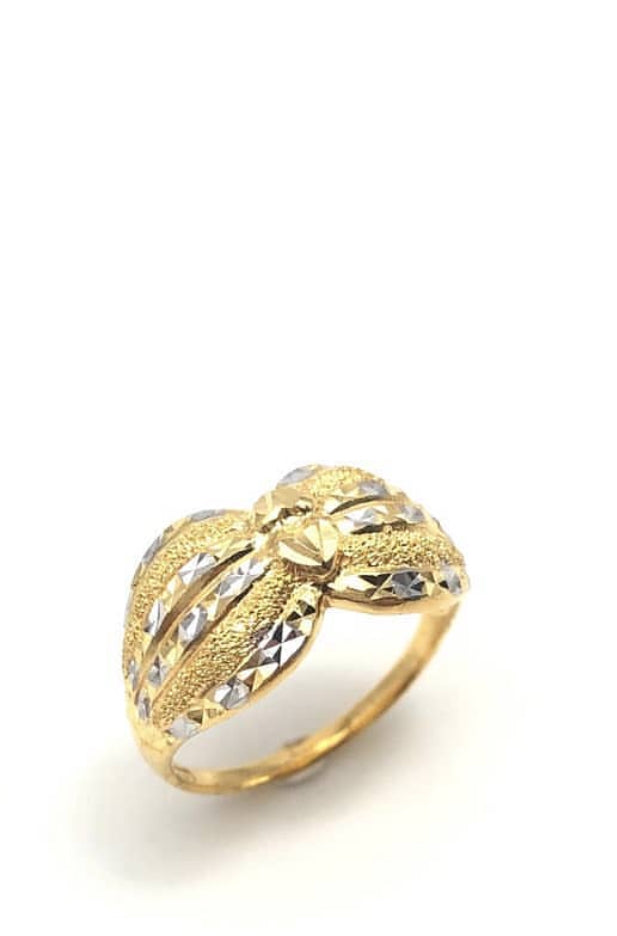 22k Peanut Minimalist Ring