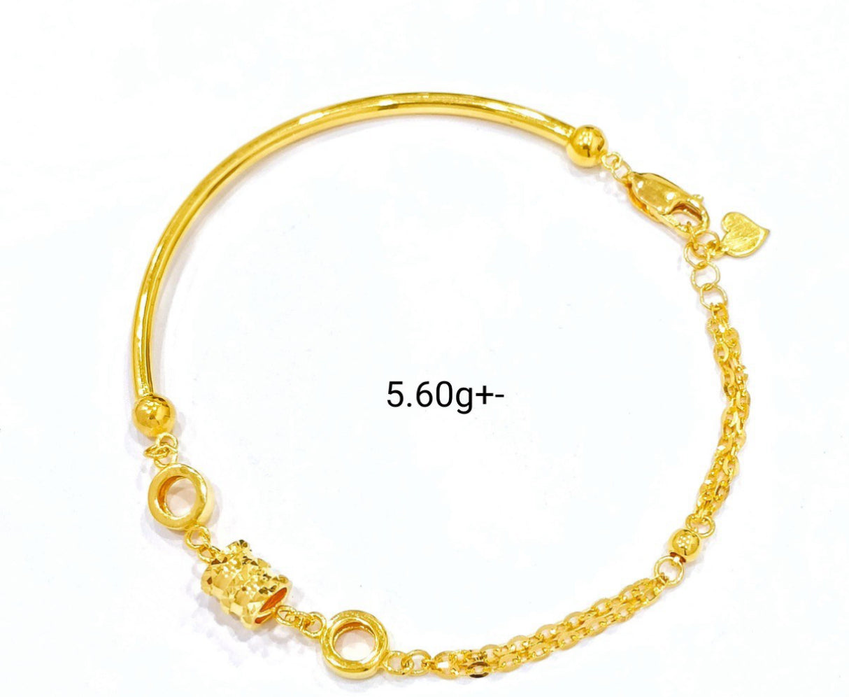 22k Charms Bracelet