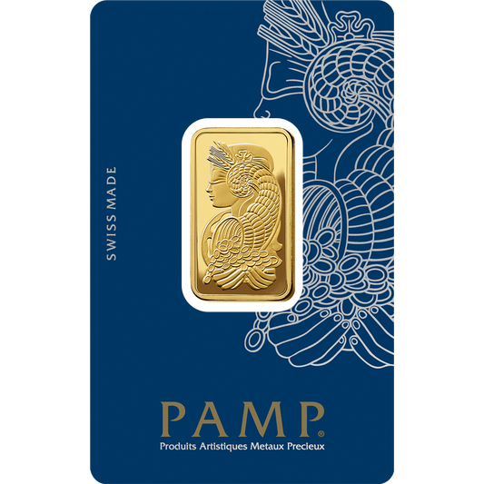 PAMP Lady Fortuna Gold Minted Bar - 20g