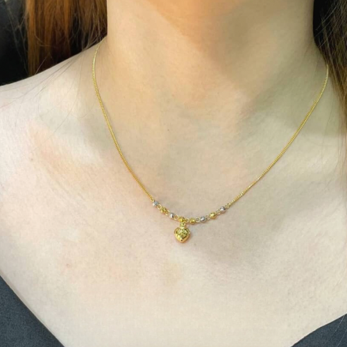 22k Love Chocker Necklace